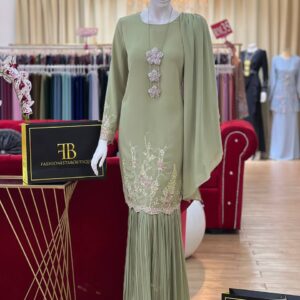 Kurung Natalia SAGE GREEN