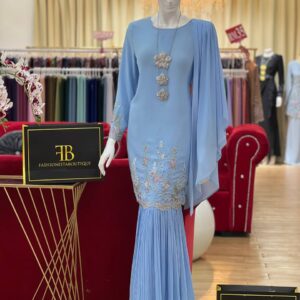 Kurung Natalia BABY BLUE