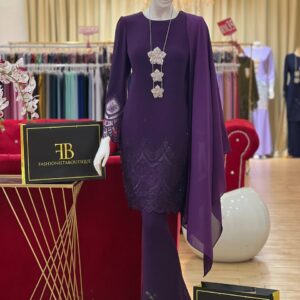 Kurung Gabriela DARK PURPLE
