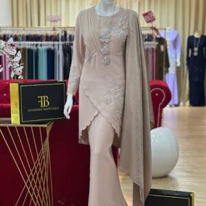 Kurung Valerie NUDE CHAMPAGNE