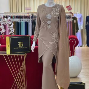 Kurung Valerie NESCAFE BROWN