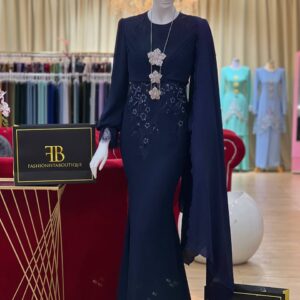 Princess Dress Aaria BLUE BLACK