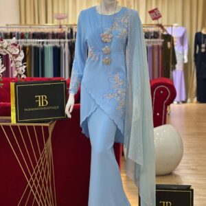 Kurung Valerie BABY BLUE