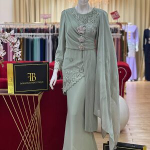 Jubah Dress Jameela SAGE GREEN