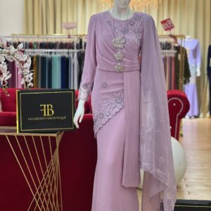 Jubah Dress Jameela DUSTY PURPLE