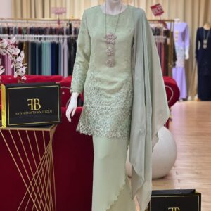 Kurung Casseda MINT GREEN