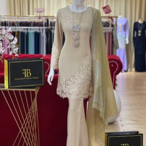 Kurung Esmerelda NUDE CHAMPAGNE