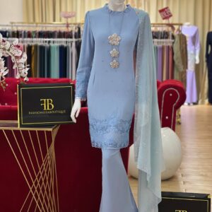 Kurung Tanisha ASH BLUE