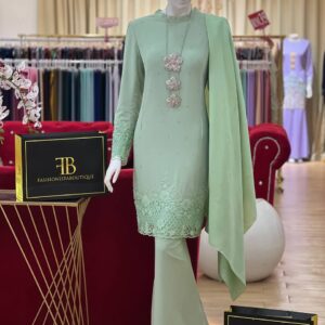 Kurung Tanisha MINT GREEN
