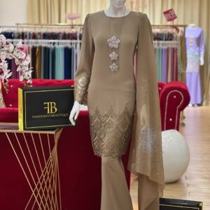 Kurung Gabriela KHAKI BROWN
