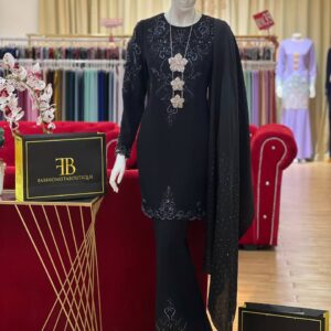 Kurung Maharani BLACK