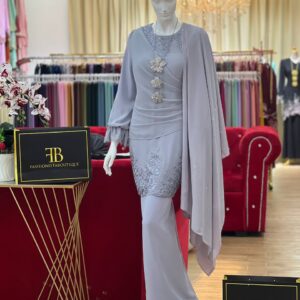 Kurung Qasandra GREY