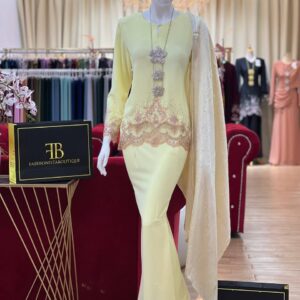 Mini Kurung Paulina YELLOW