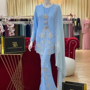 Kurung Fasha BABY BLUE