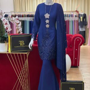Kurung Kyla NAVY BLUE