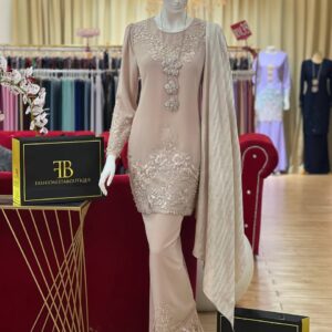 Kurung Elyssa NUDE CHAMPAGNE