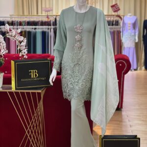 Kurung Belladona SAGE GREEN