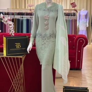 Kurung Aurelia SAGE GREEN