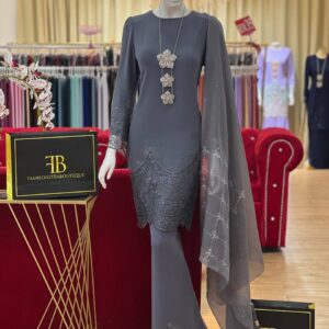Kurung Calista DARK GREY
