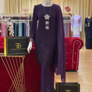 Kurung Calista DARK PURPLE