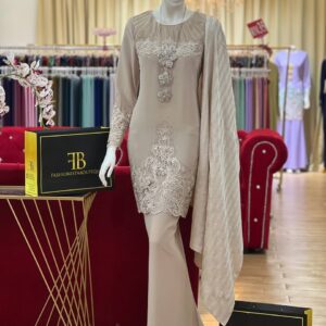 Kurung Danella NUDE CHAMPAGNE