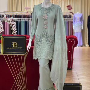 Kurung Eloise SAGE GREEN