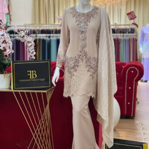 Kurung Eloise NUDE CHAMPAGNE