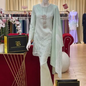 Kurung Serafina MINT GREEN