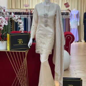 Kurung Serafina NUDE CHAMPAGNE