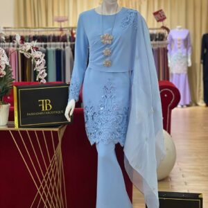 Kurung Darla BABY BLUE