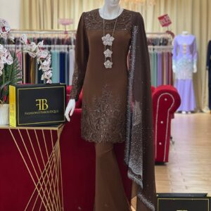 Kurung Juliette RICH BROWN