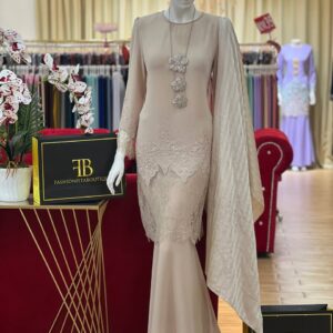 Kurung Viera NUDE CHAMPAGNE