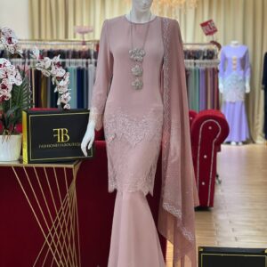 Kurung Viera DUSTY PINK