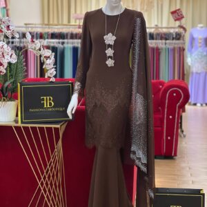 Kurung Viera RICH BROWN