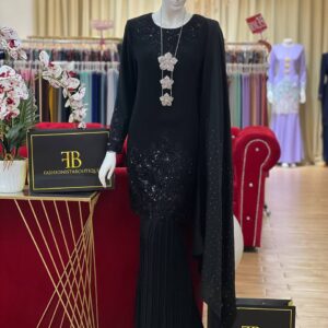 Kurung Katelina BLACK