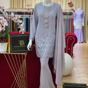 Kurung Dareenda GREY