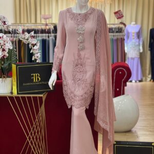 Kurung Veronica DUSTY PINK