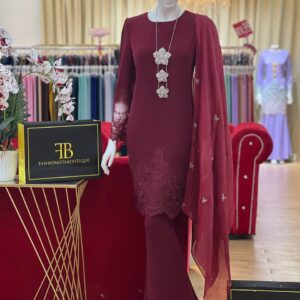 Kurung Marielle MAROON