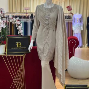 Kurung Liora NUDE CHAMPAGNE