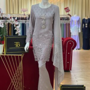 Kurung Naira SILVER GREY