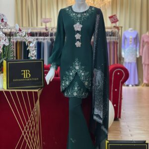 Kurung Camilla EMERALD GREEN