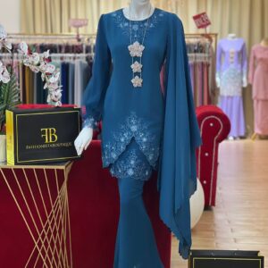 Kurung Camilla TEAL BLUE