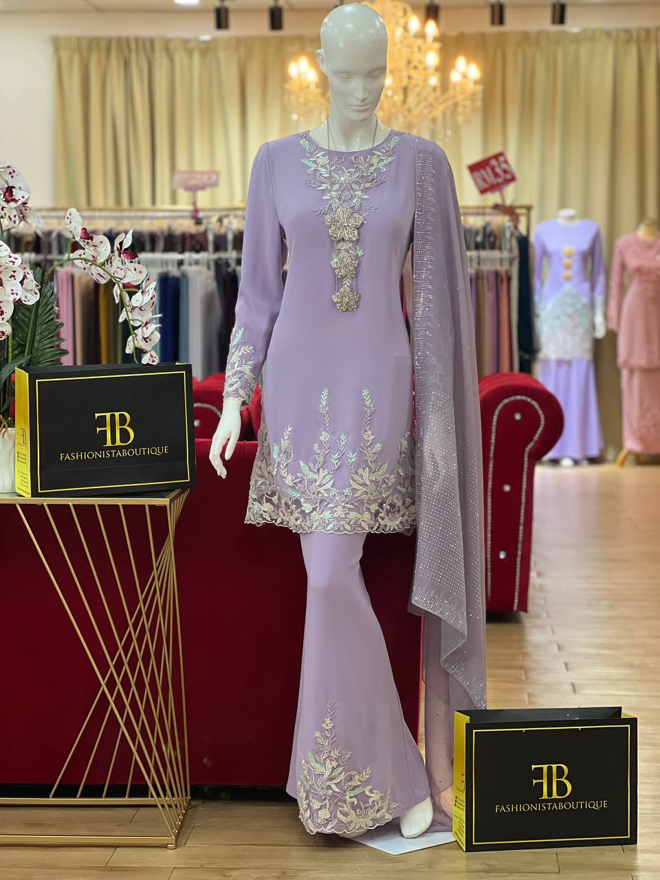 Kurung Catelyn LILAC