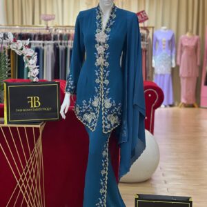 Kebaya Avina TEAL BLUE