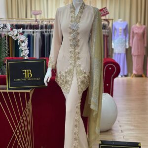 Kebaya Avina NUDE CHAMPAGNE