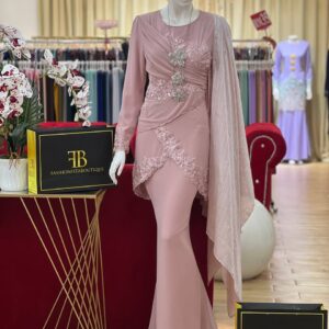 Kurung Jeanna DUSTY PINK