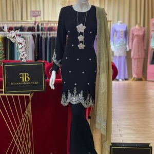 Kurung Ragelia BLACK