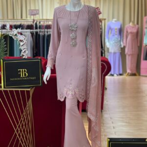 Kurung Ragelia DUSTY PINK