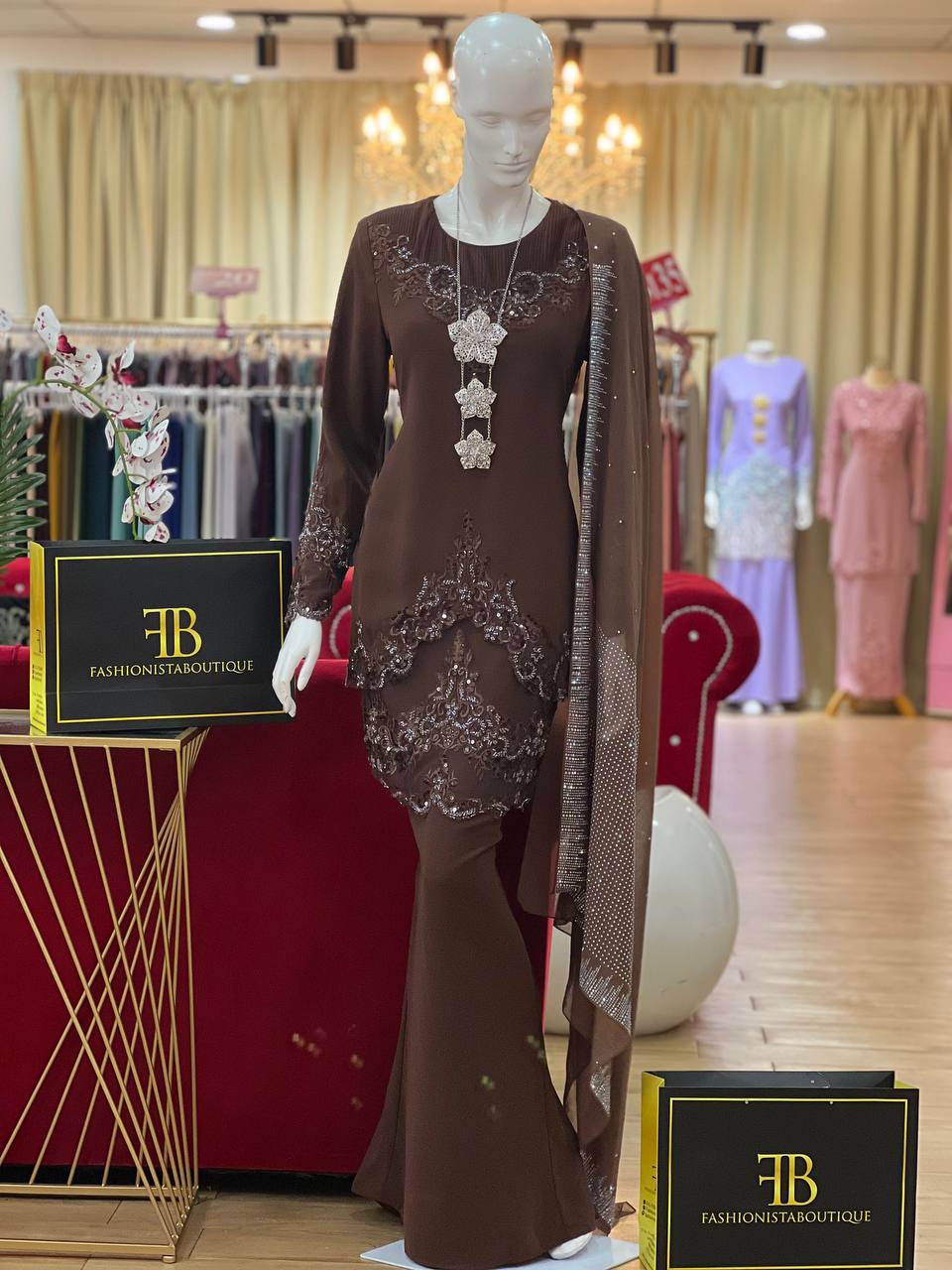 Kurung Lufara RICH BROWN