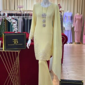 Kurung Shantelle SOFT YELLOW